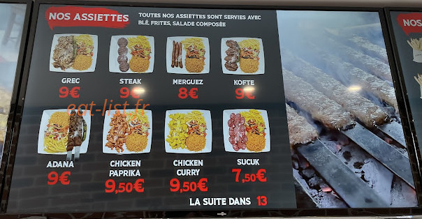 Sofra Grill — carte page 2