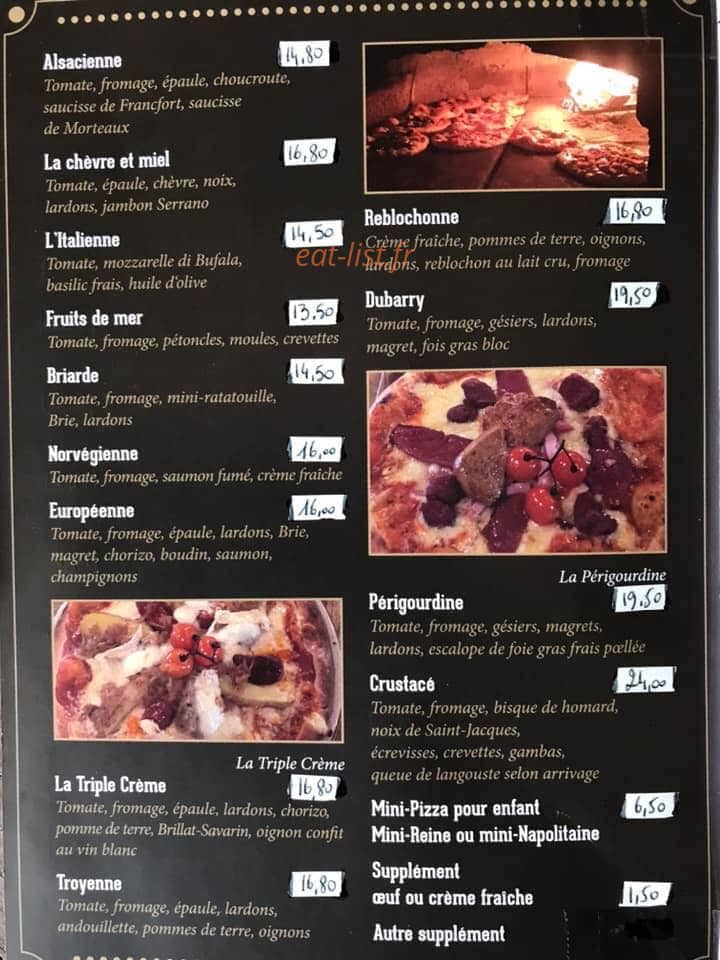 Le Fournil — carte page 2
