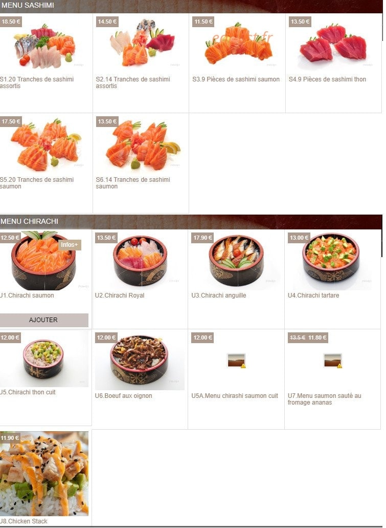 D.sushi — carte page 3