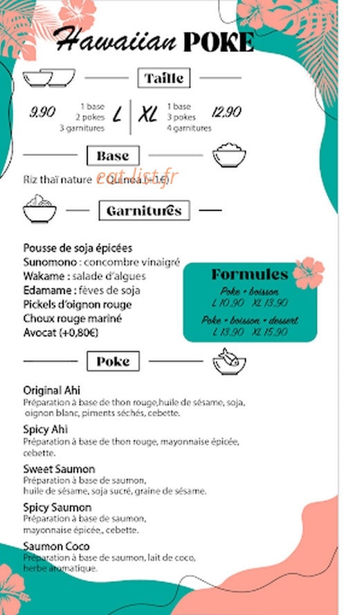 Deal’M — carte page 1
