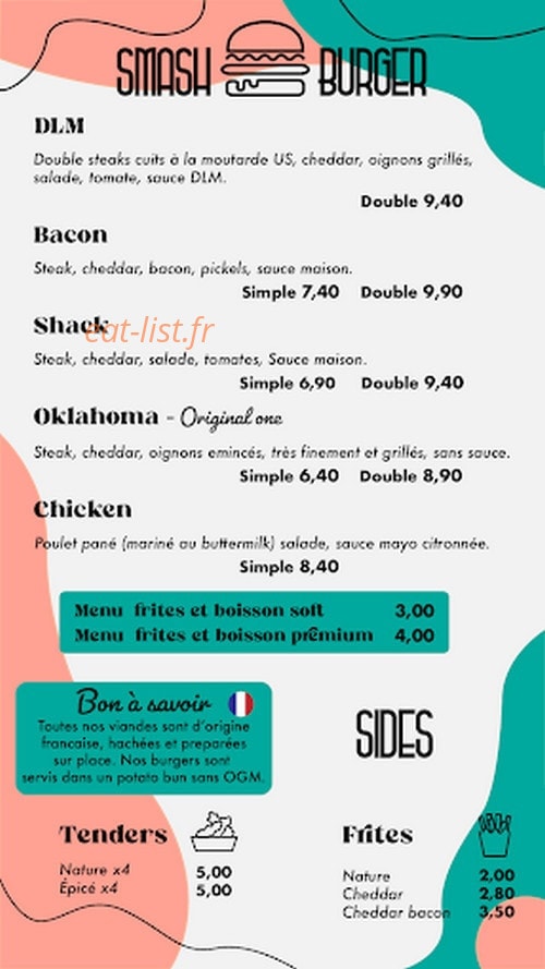 Deal’M — carte page 2