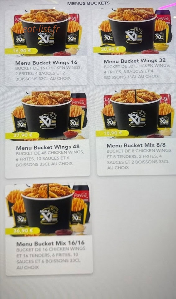 Double XL — carte page 3