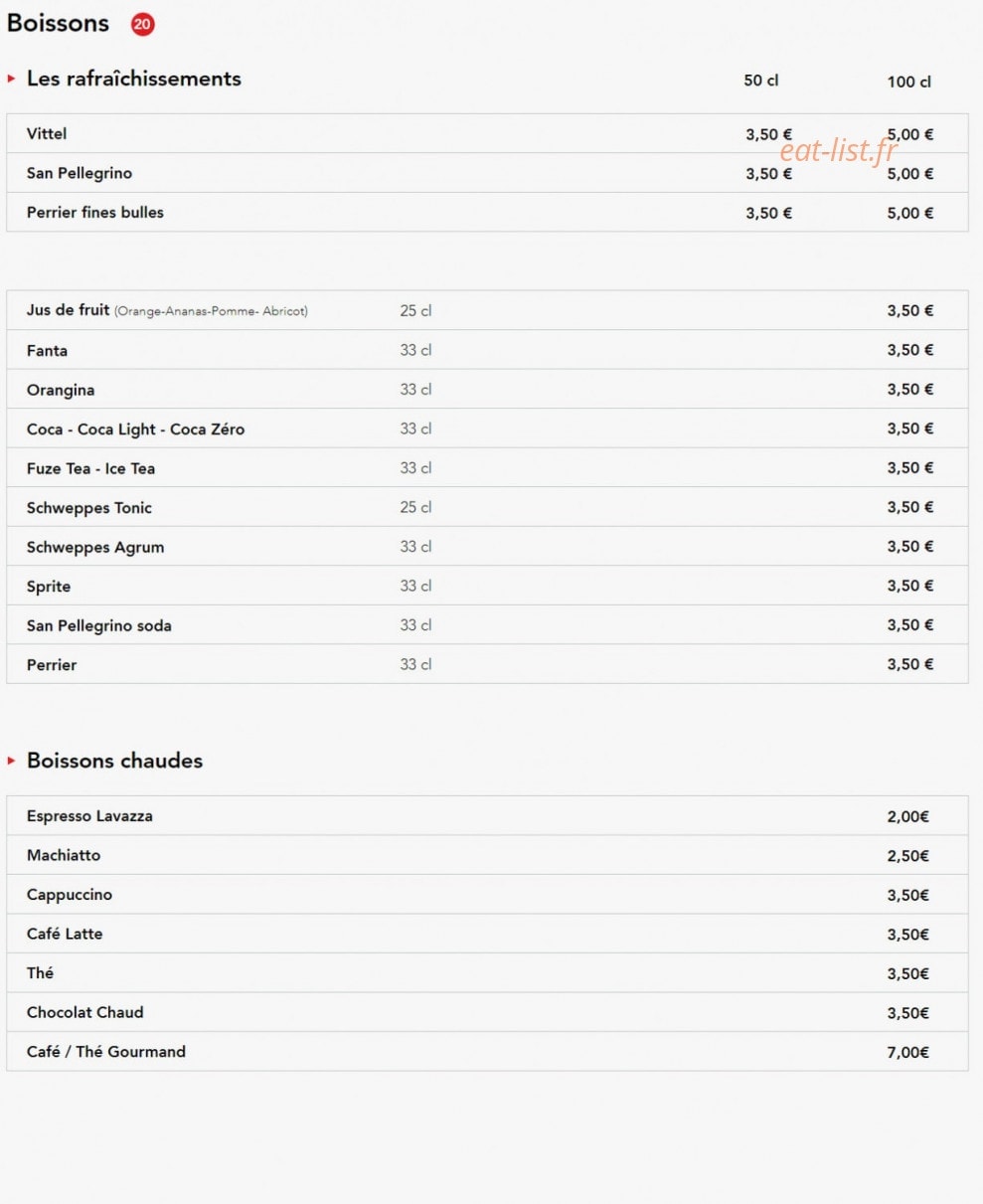 Pizza Di Roma — carte page 11
