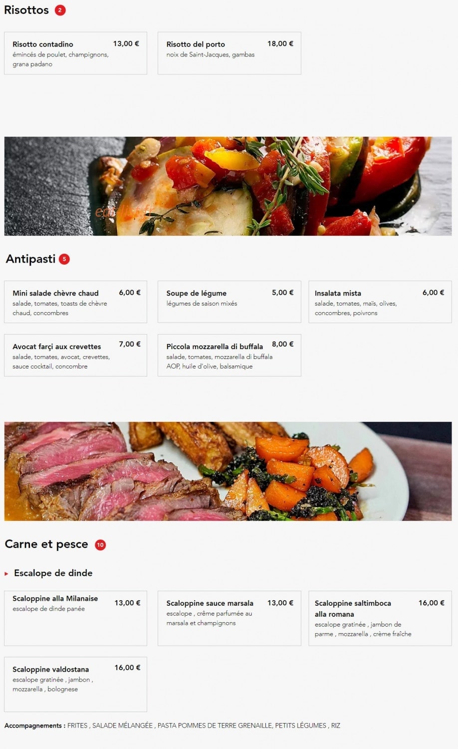 Pizza Di Roma — carte page 4