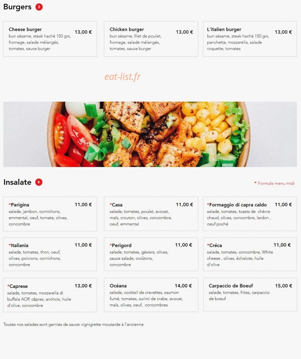 Pizza Di Roma — carte page 3