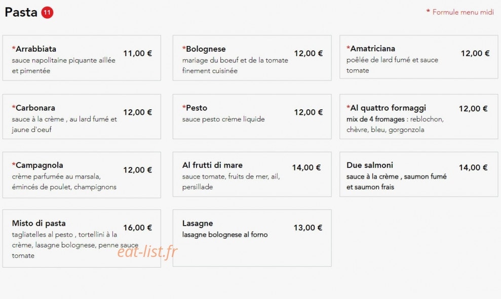 Pizza Di Roma — carte page 2