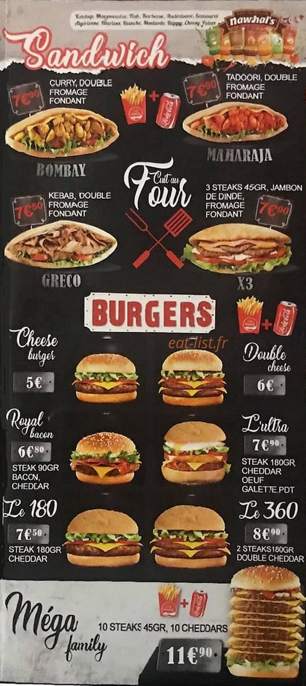 Family food — carte page 5