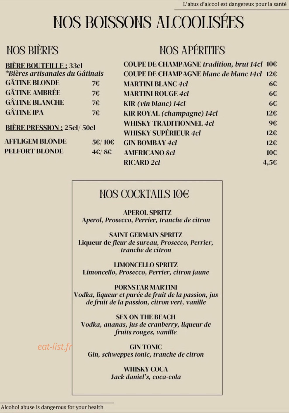 Ō Bout — carte page 8