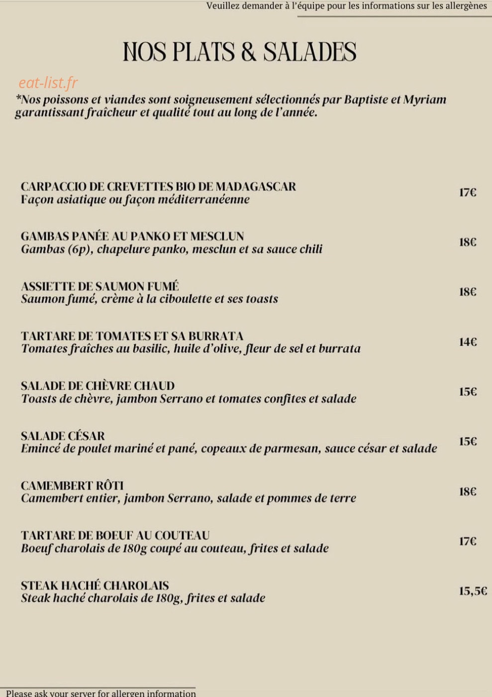Ō Bout — carte page 3