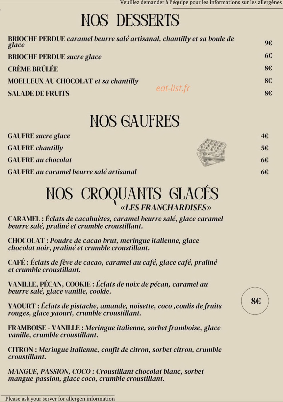 Ō Bout — carte page 4