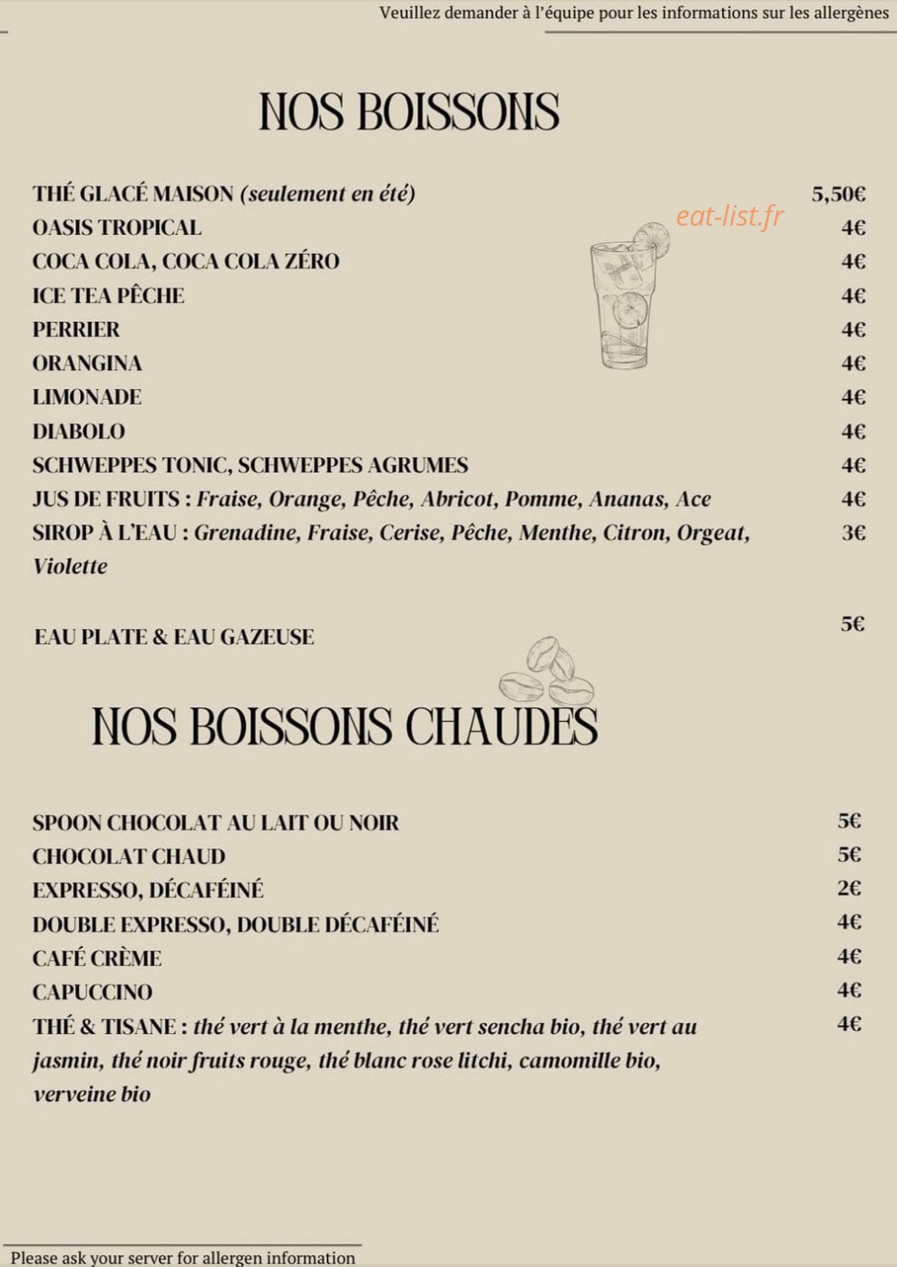 Ō Bout — carte page 7