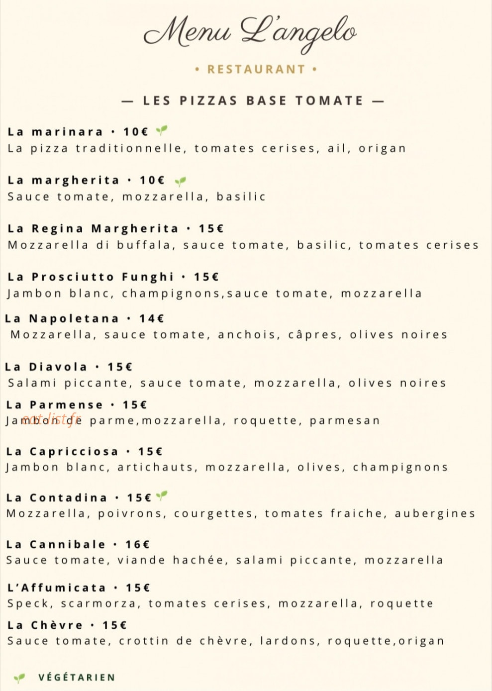 L'Angelo — carte page 4