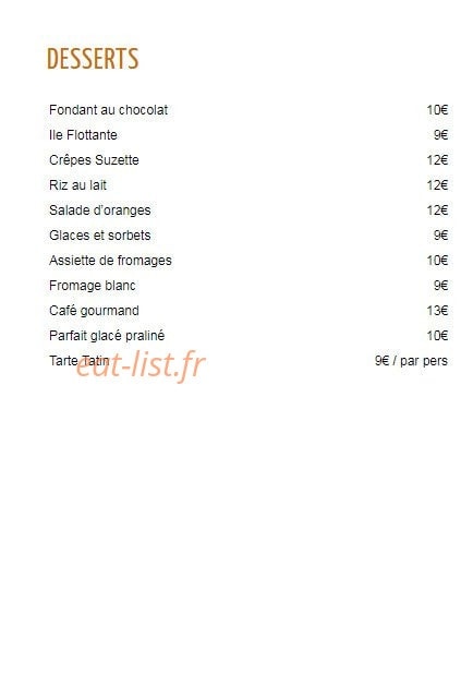 Le Relais de Barbizon — carte page 3