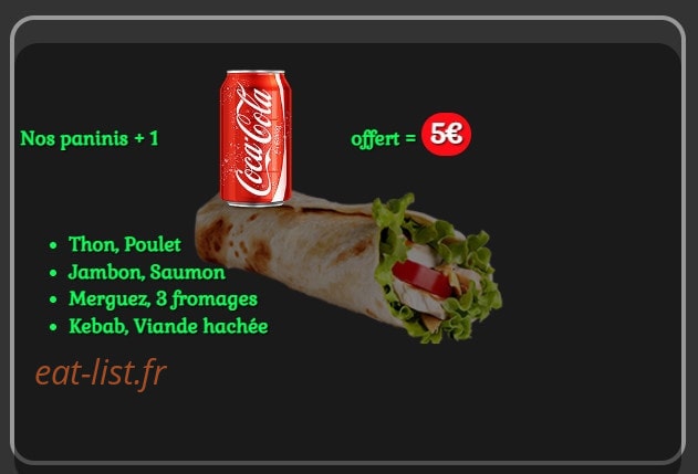 Di Napoli Pizza — carte page 6