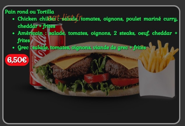 Di Napoli Pizza — carte page 5