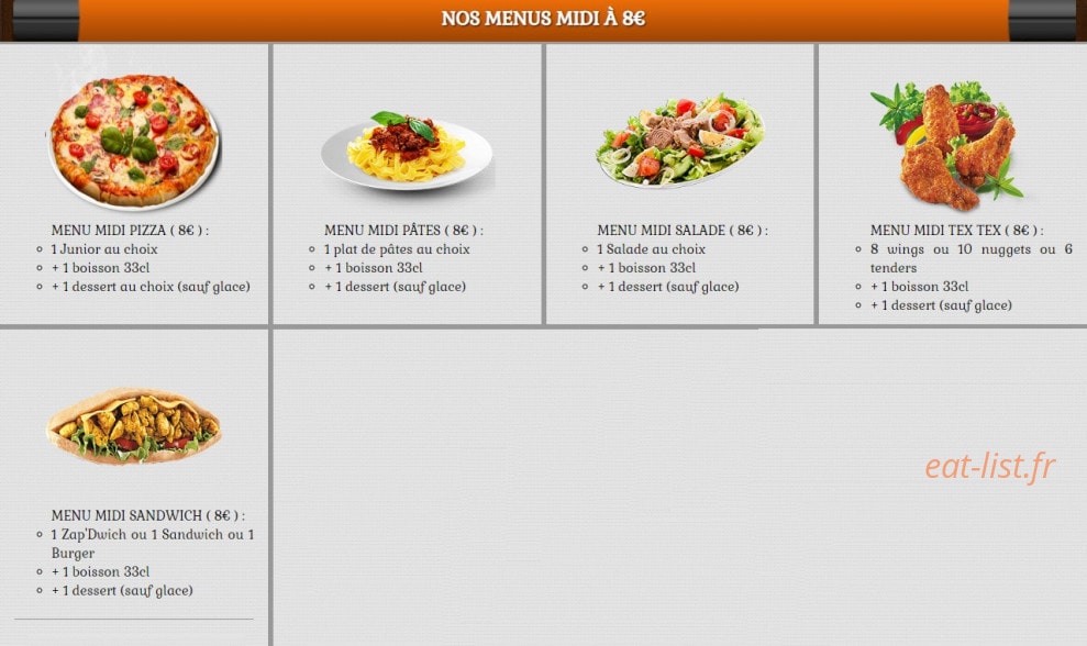Di Napoli Pizza — carte page 2