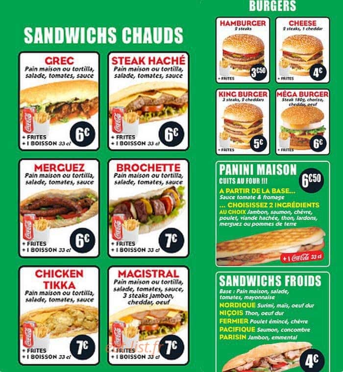 Hot Pizza 77 — carte page 4