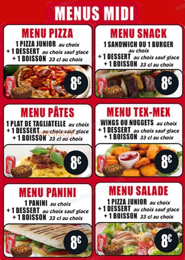 Hot Pizza 77 — carte page 11