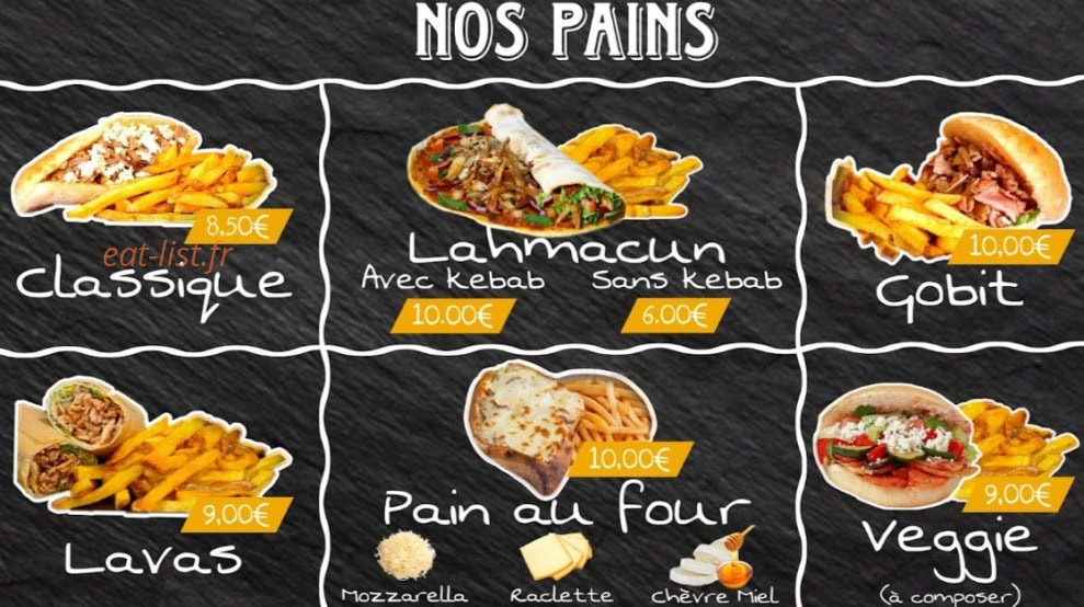 Oh my Döner — carte page 4
