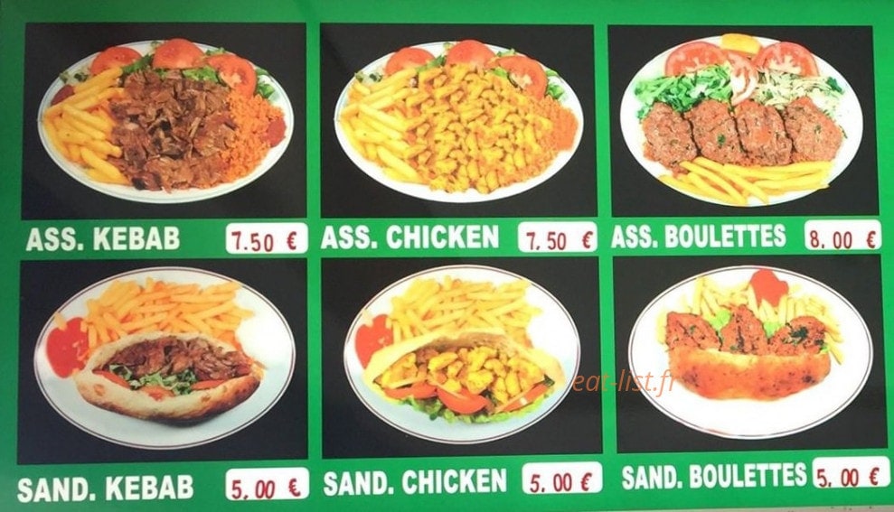 Restaurant Koska — carte page 3