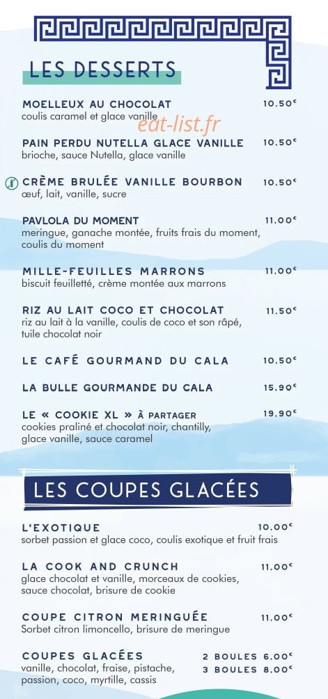 Cala Verde — carte page 7