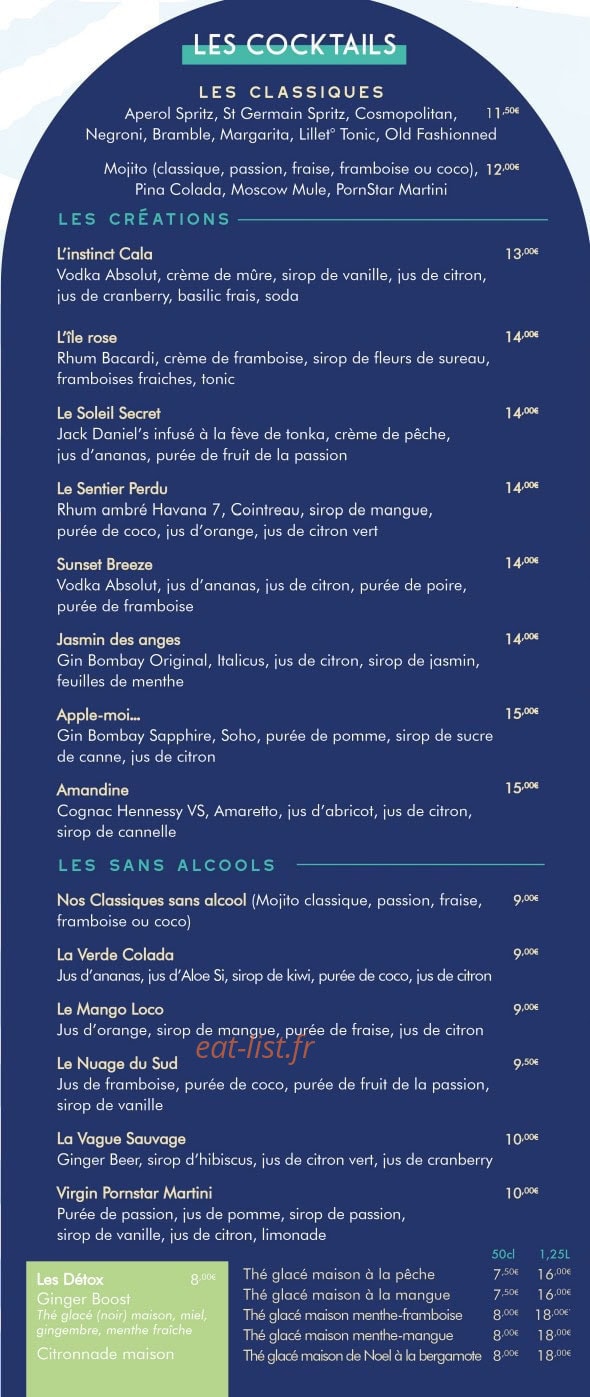 Cala Verde — carte page 14