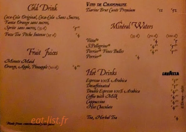 Captain Jack's — carte page 7