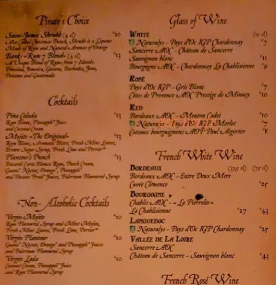 Captain Jack's — carte page 5