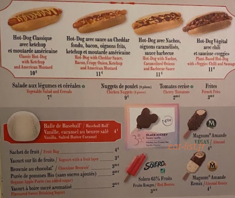 Casey's Corner — carte page 1