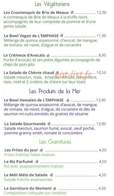 L'emphase — carte page 2