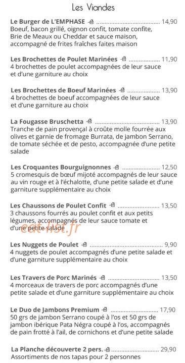 L'emphase — carte page 3