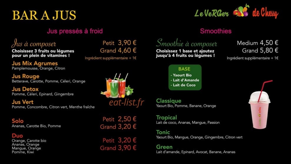 Le Verger de Chessy — carte page 2