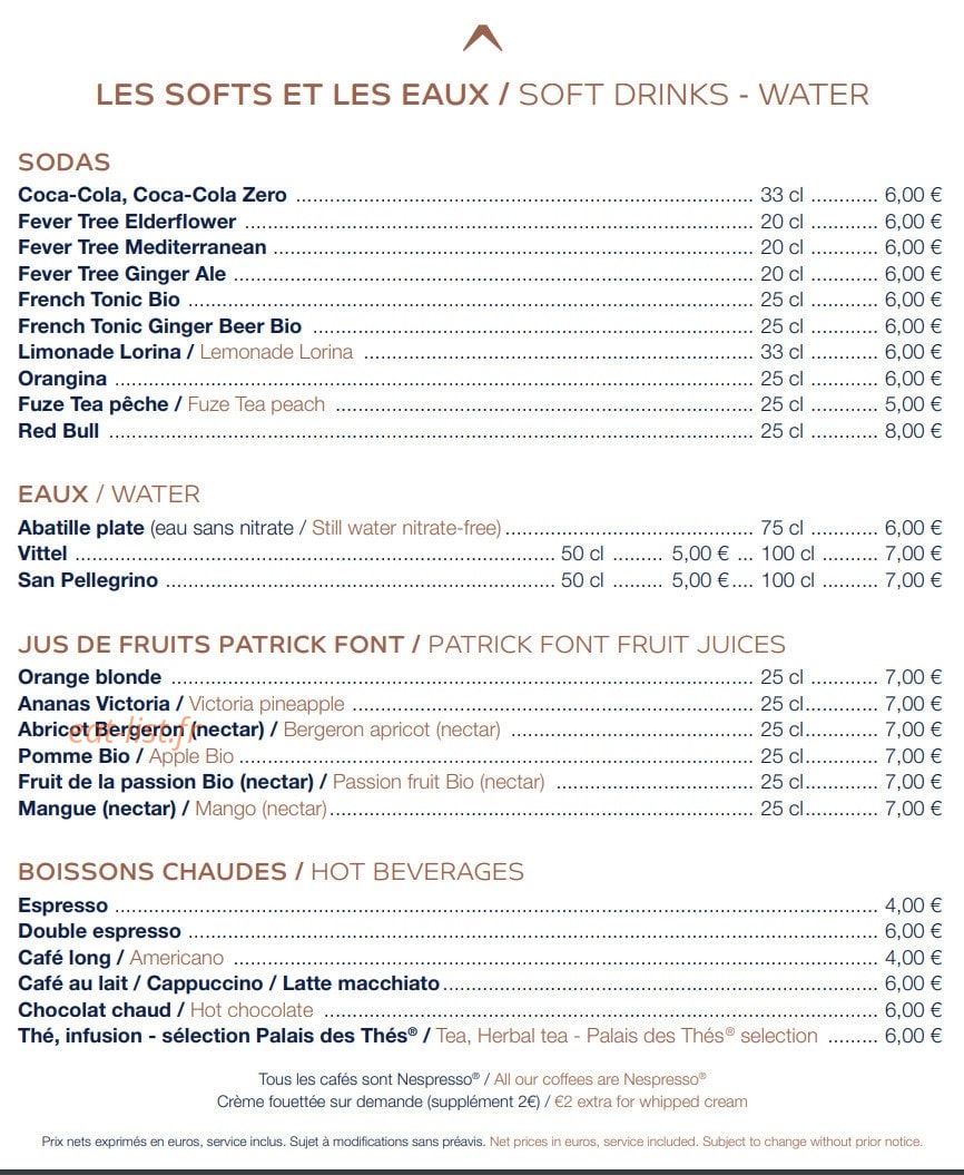 Ô Relais — carte page 9