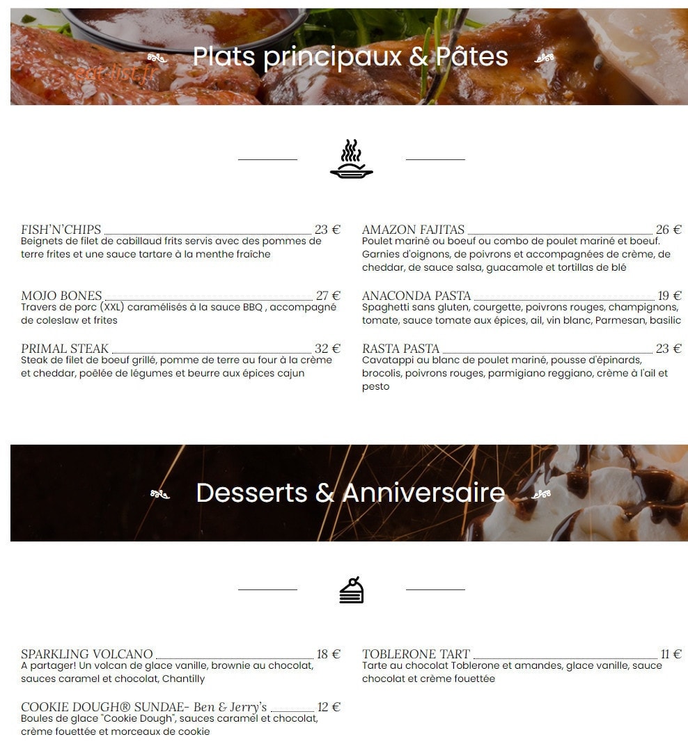 Rainforest — carte page 3