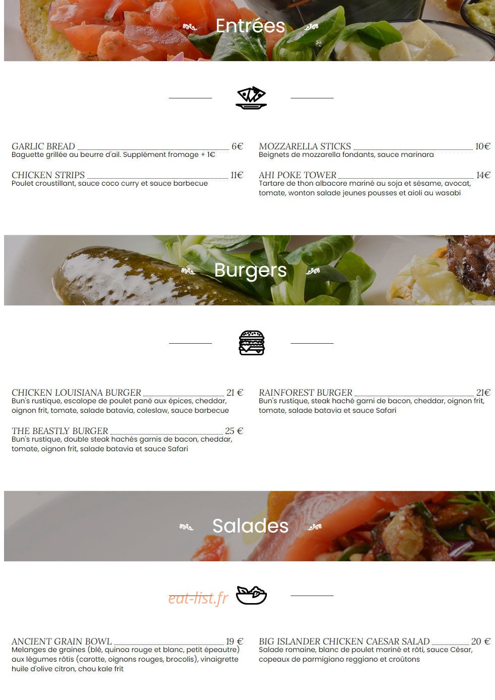Rainforest — carte page 2