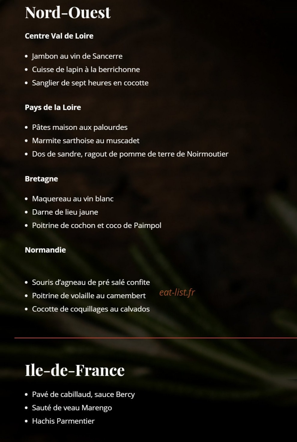 Les cocottes d'Hélène — carte page 4