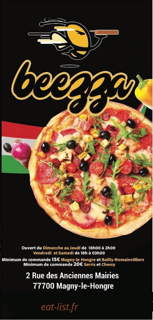 Beezza — carte page 1