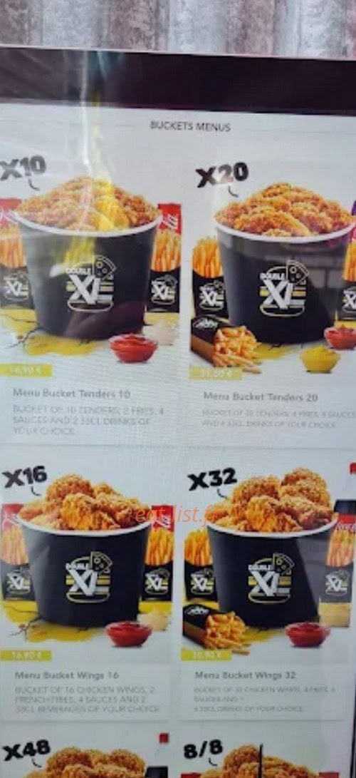 Double XL — carte page 1