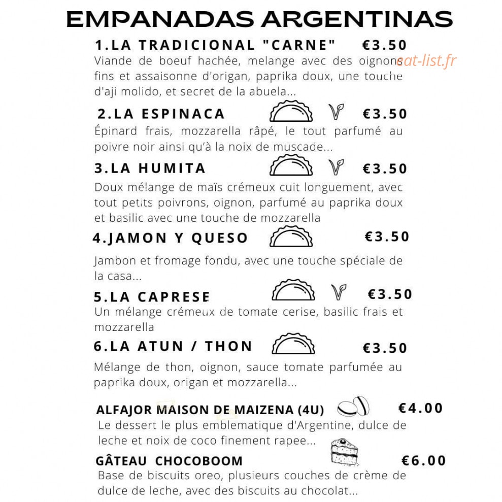 La Tradicion — carte page 1