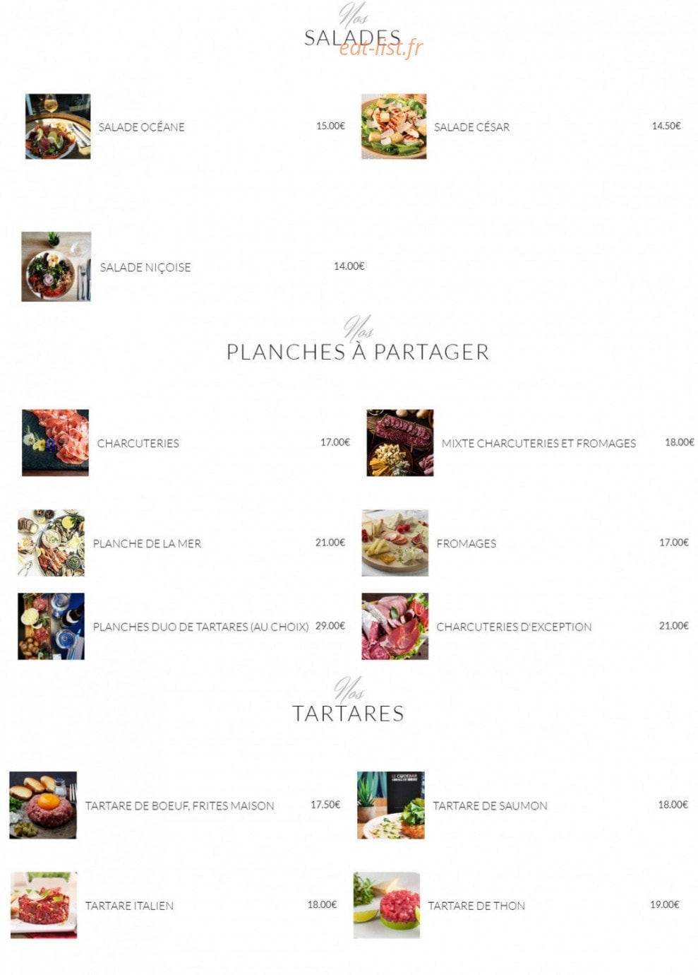 Le Code bar — carte page 3