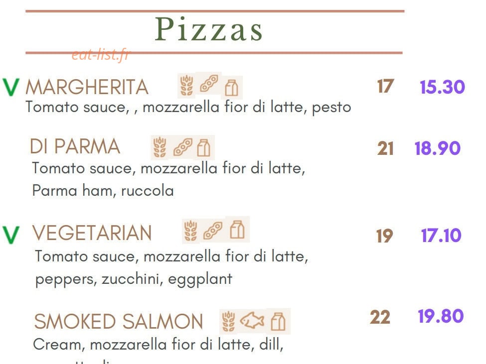 Notre Table — carte page 4