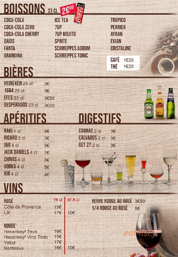 zeugma grill — carte page 4
