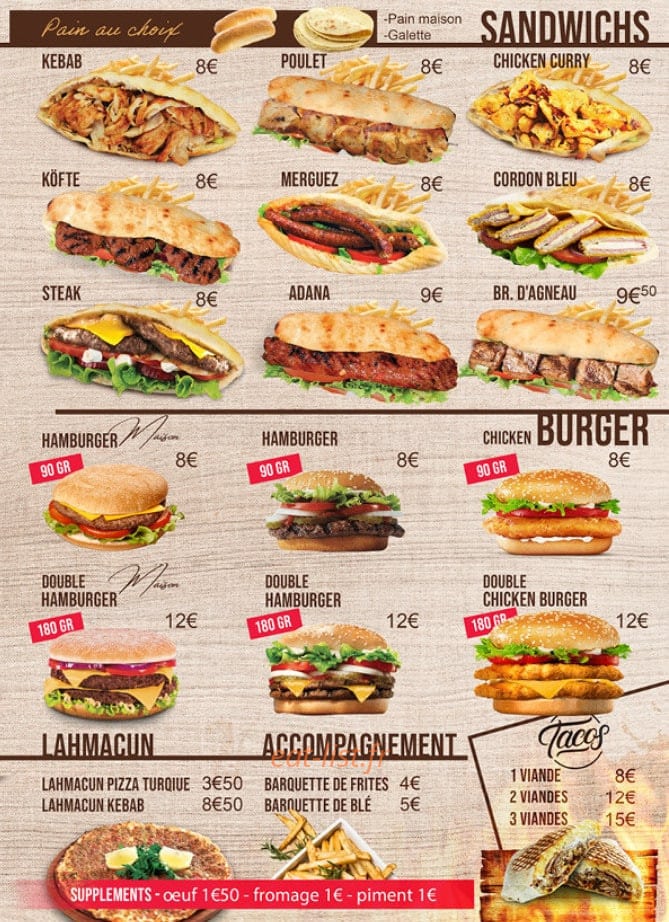 zeugma grill — carte page 3