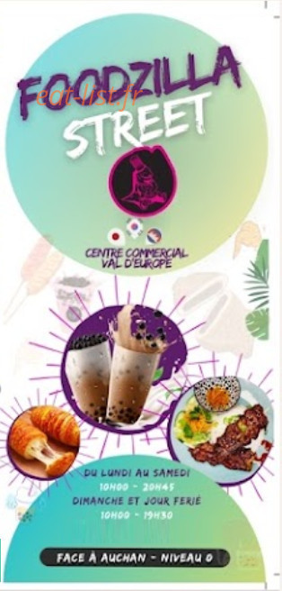 Foodzilla Street — carte page 1