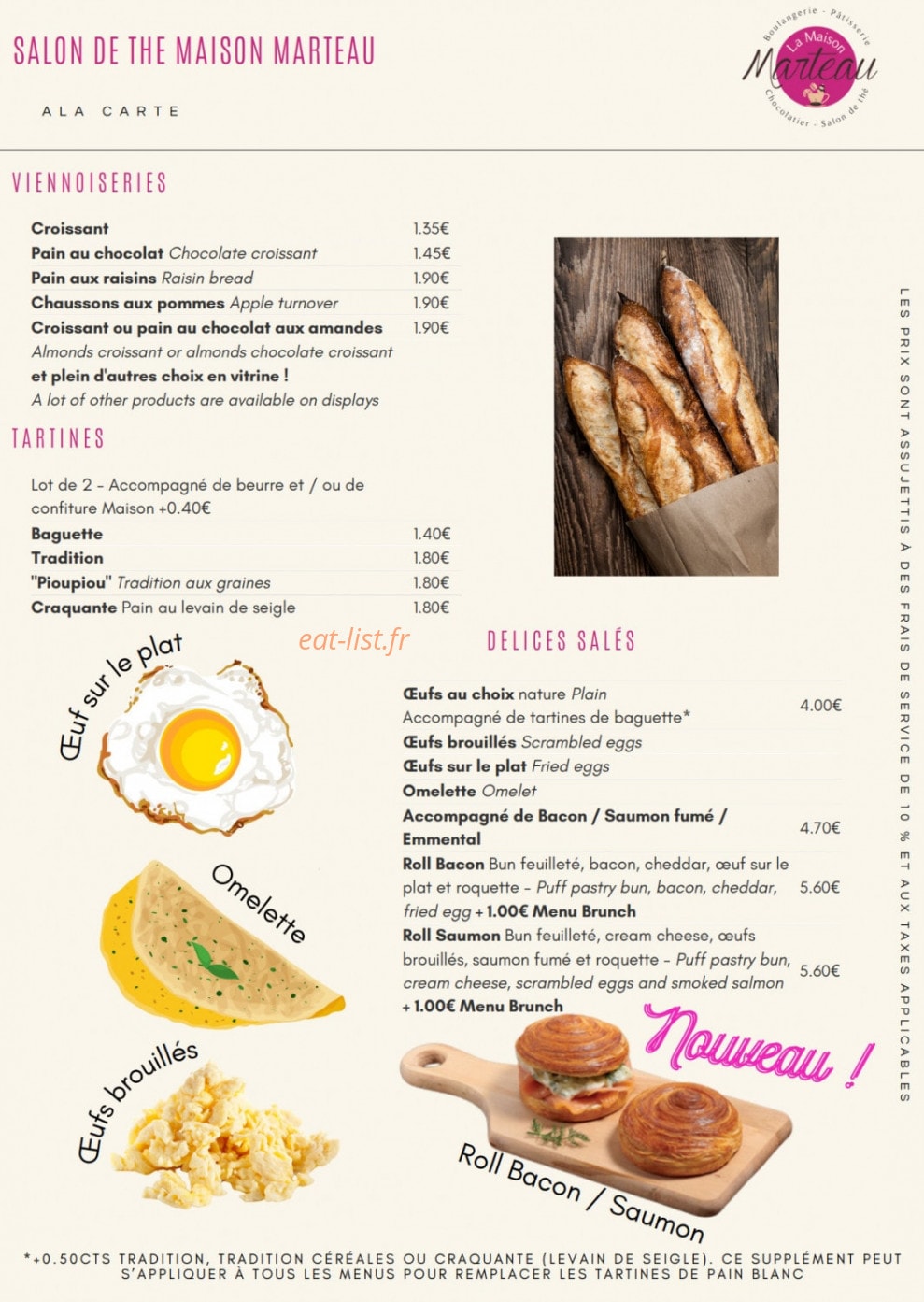 La Maison Marteau — carte page 1