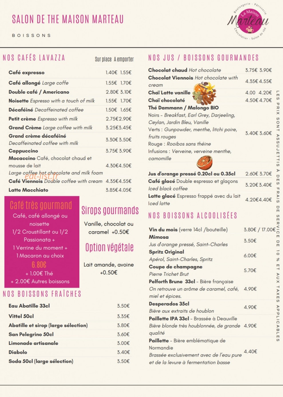 La Maison Marteau — carte page 2