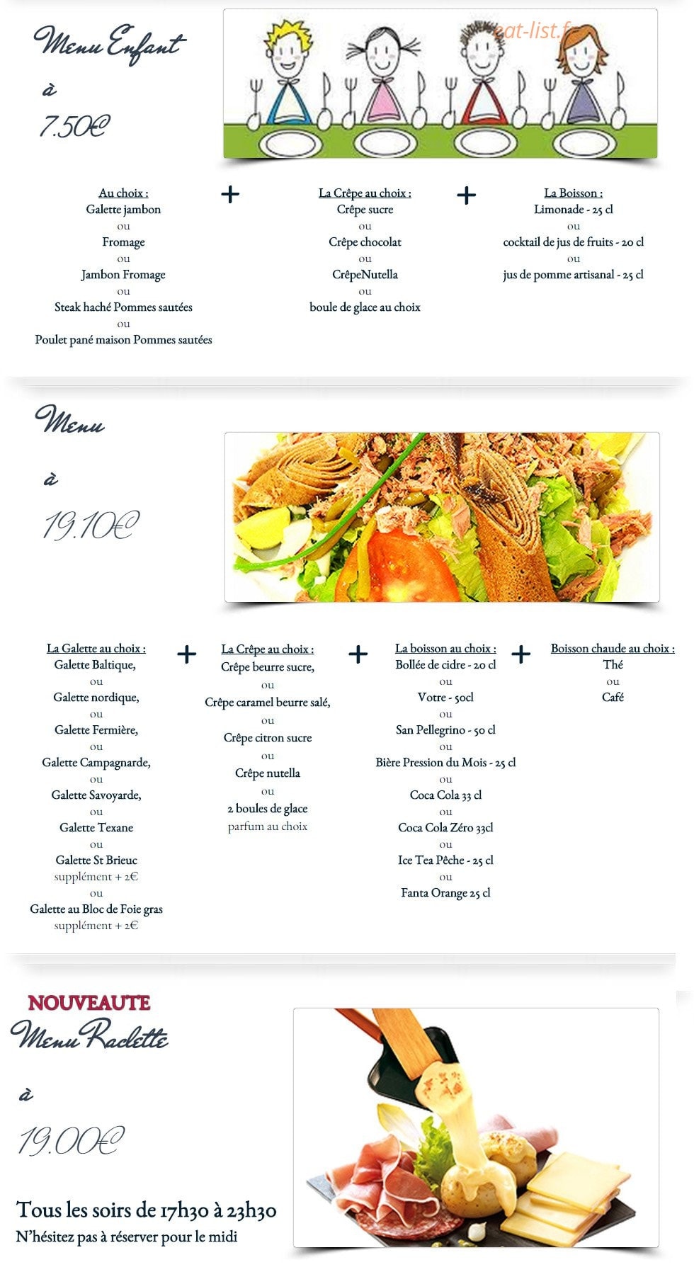 Le menhir — carte page 1