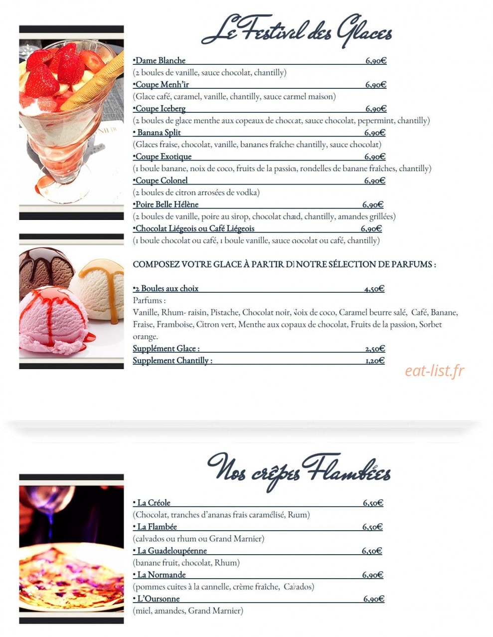Le menhir — carte page 6