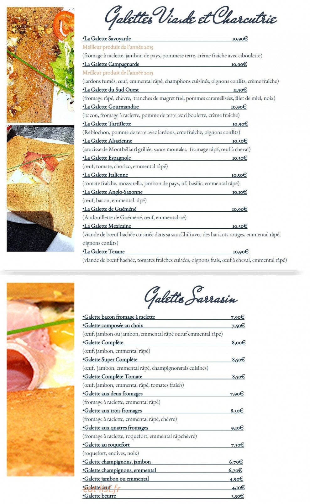 Le menhir — carte page 4