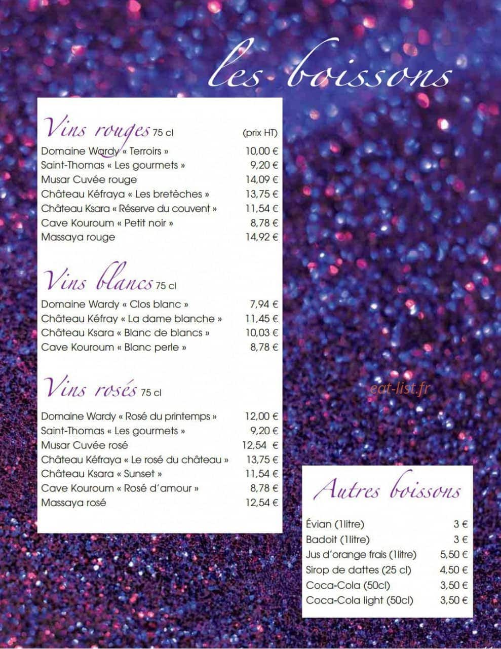 Noura — carte page 10